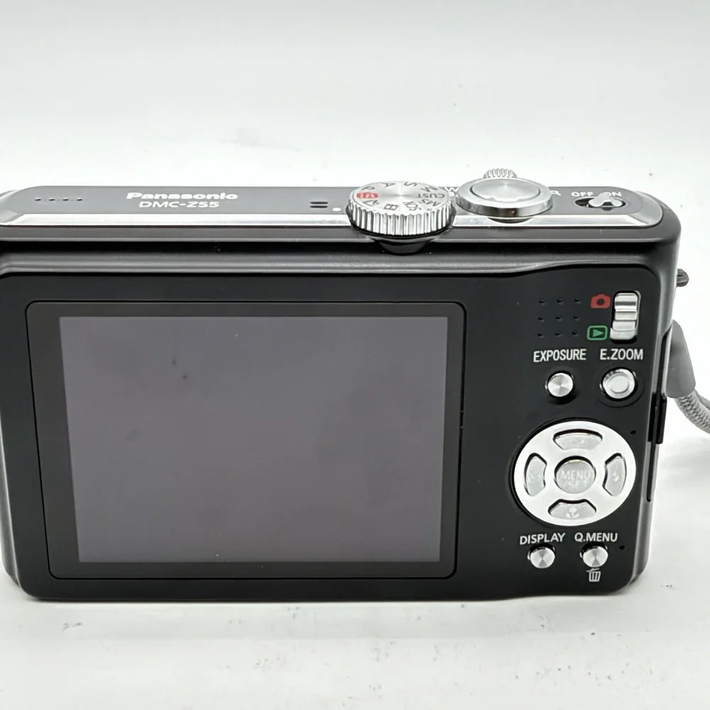 Panasonic Lumix DMC-ZS5 12.1MP 12x Zoom Digital Camera Black DMC-ZS5K